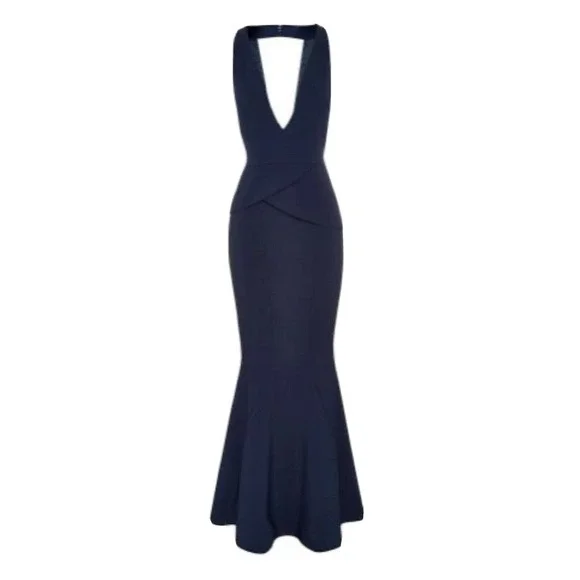 blue sheike dress Sheike Eternity Strapless Gown Cobalt – Hire For A Night